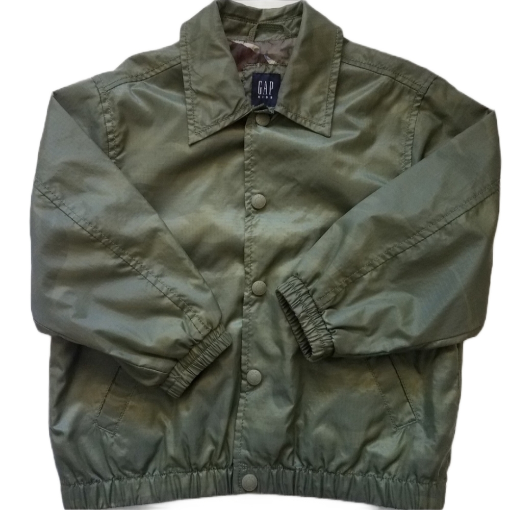 🛍5xHP🛍Gap Lined Windbreaker Jacket EUC Size 4/5 - Picture 3 of 6